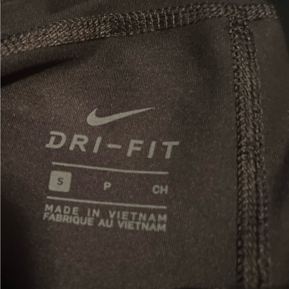 NikePro Dry Fit Black Capri Leggings with Duke blue devil logo women's Small - Picture 8 of 8
